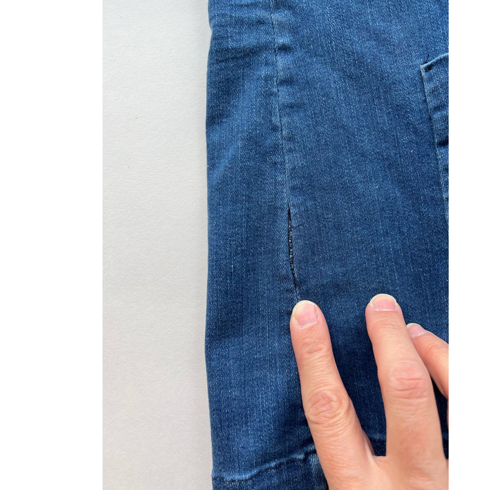Frank & Eileen Denim Blazer Jacket in Deep Blue - Picture 9 of 14
